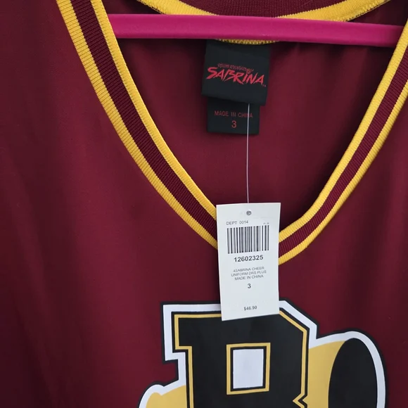 Hot Topic Chilling Adventures Of Sabrina Baxter High Cheer Dress- NWT 3X - Picture 6 of 6